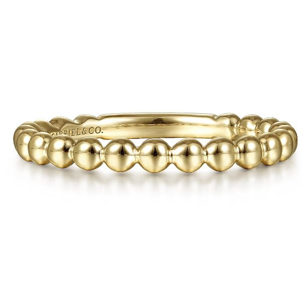 14K Yellow Gold Stackable Ring